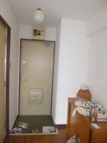 シャビーシックなアクセントウォール